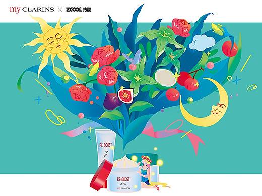 #my CLARINS 寻找天然好食肌#（个人主页-ZNTk0NTQ4NDQ=） - 海报 - 站酷设计师好好好好样的原创素材 - 站酷ZCOOL