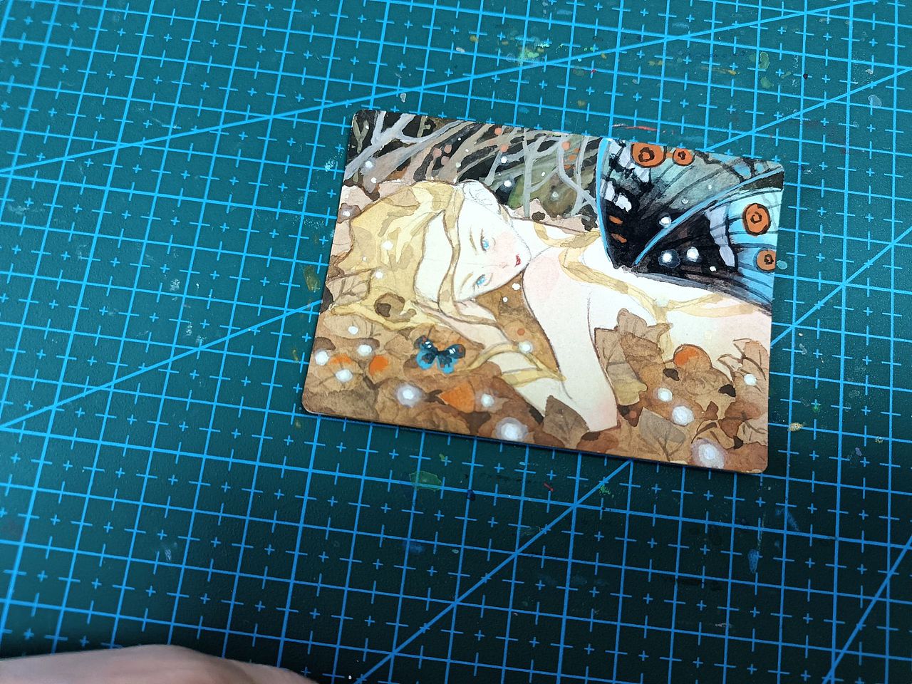 一些手绘卡（图ZMzI5MjkxNDk2） - 商业插画 - 站酷设计师忍冬2333原创素材 - 站酷ZCOOL