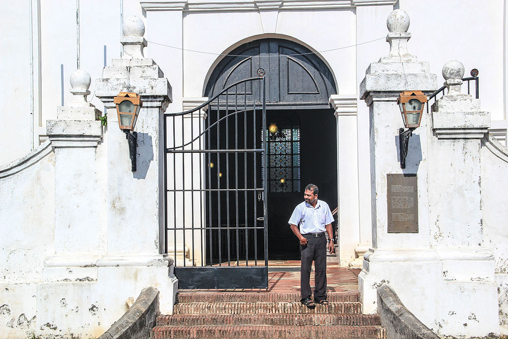 斯里兰卡/加勒/清晨的教堂