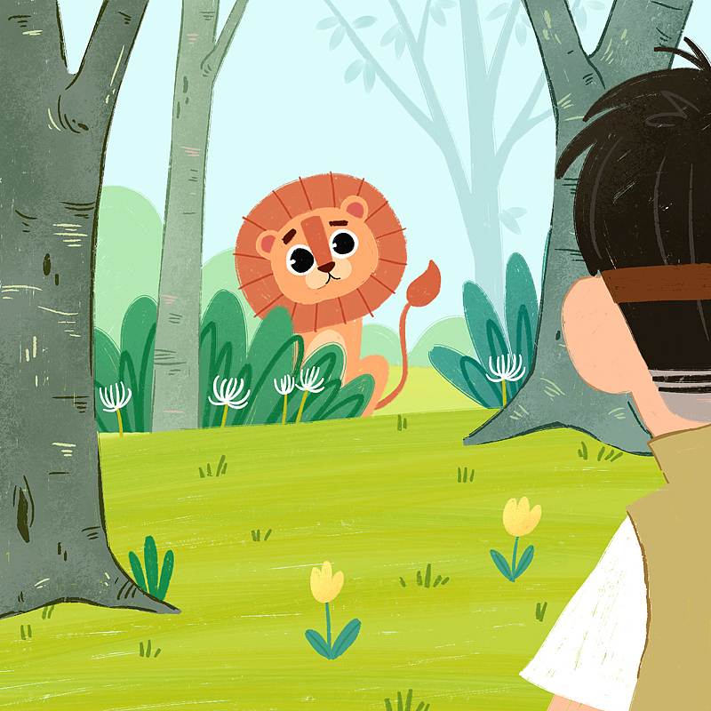 THE FOREST（图ZMTM2NDgzOTk2） - 儿童插画 - 站酷设计师黄阿四Asi原创素材 - 站酷ZCOOL