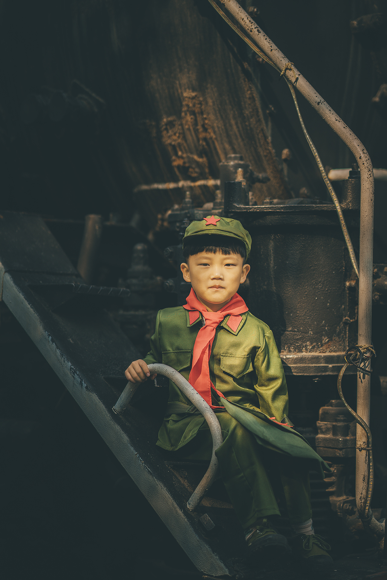 小朋友的军人梦