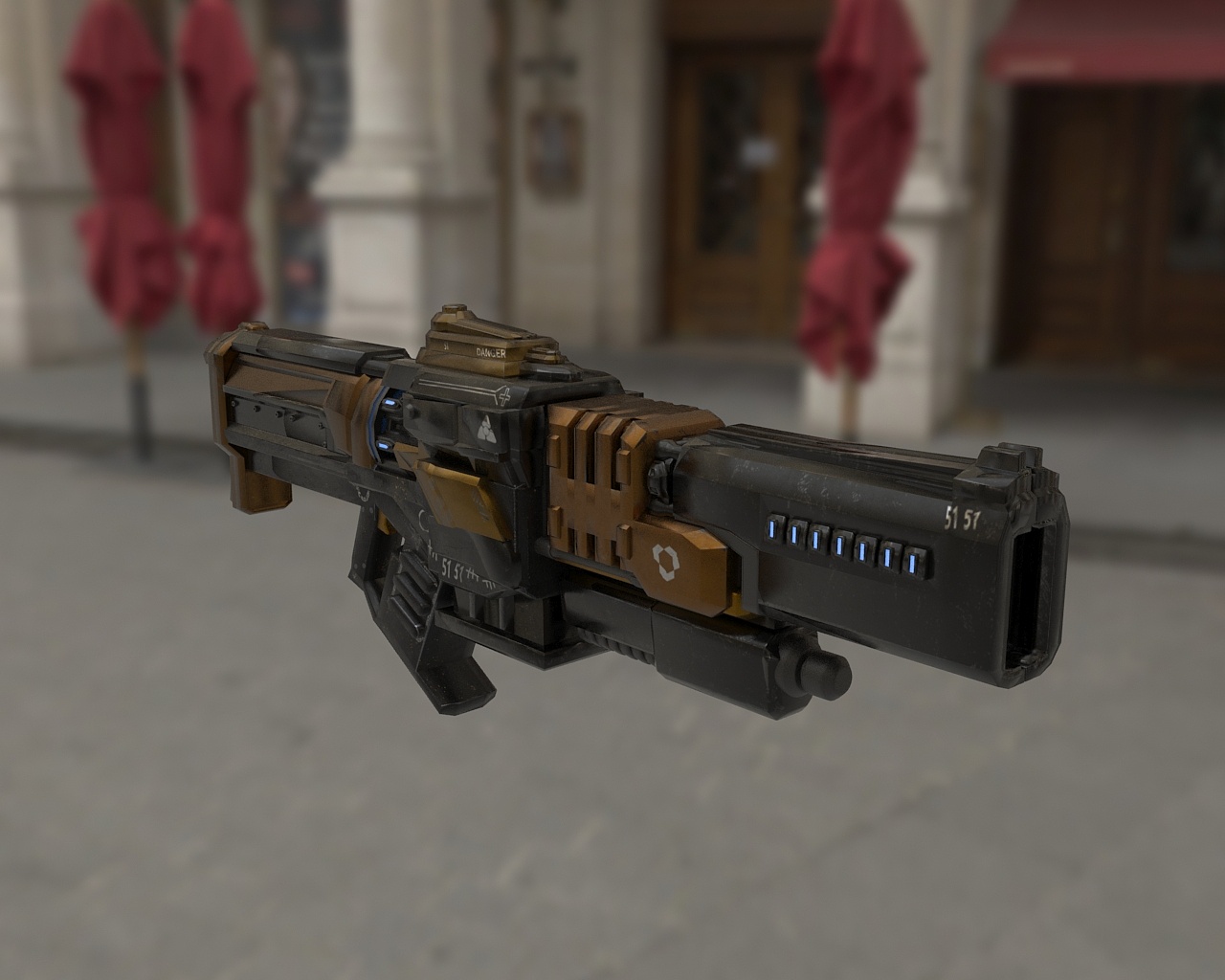 电磁轨道霰弹枪