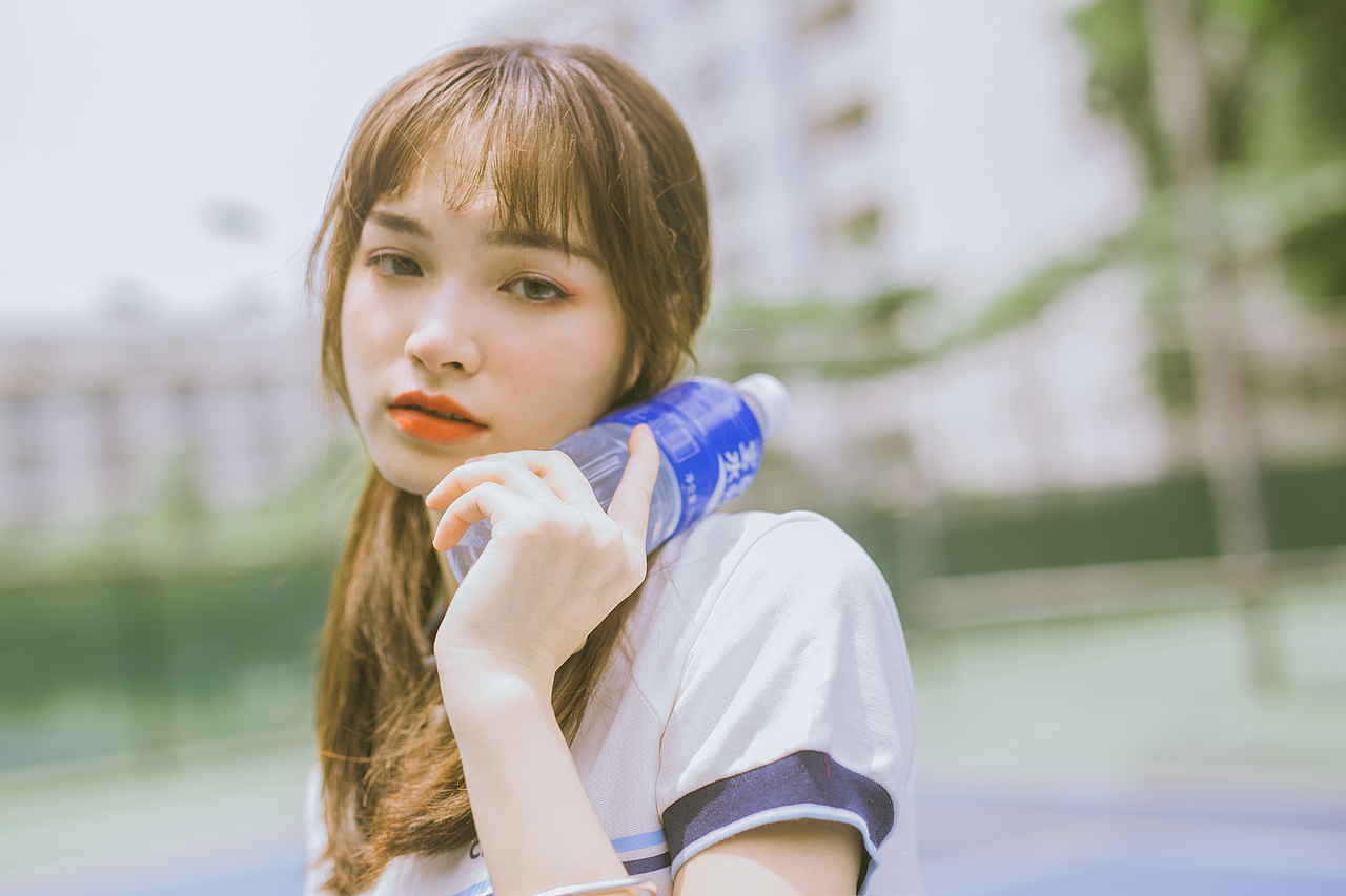 网球少女（图ZMjYyNDg3NDg4） - 人像摄影 - 站酷设计师聪默原创素材 - 站酷ZCOOL