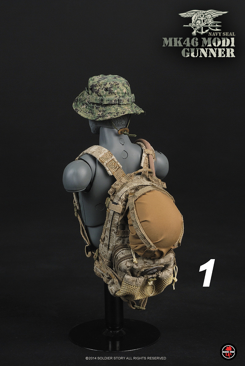 SoldierStory 美国海军海豹突击队 MK46 MOD1机鎗手（图ZMTExMDIwMzM2） - 手办/模玩 - 站酷设计师SoldierStory原创素材 - 站酷ZCOOL