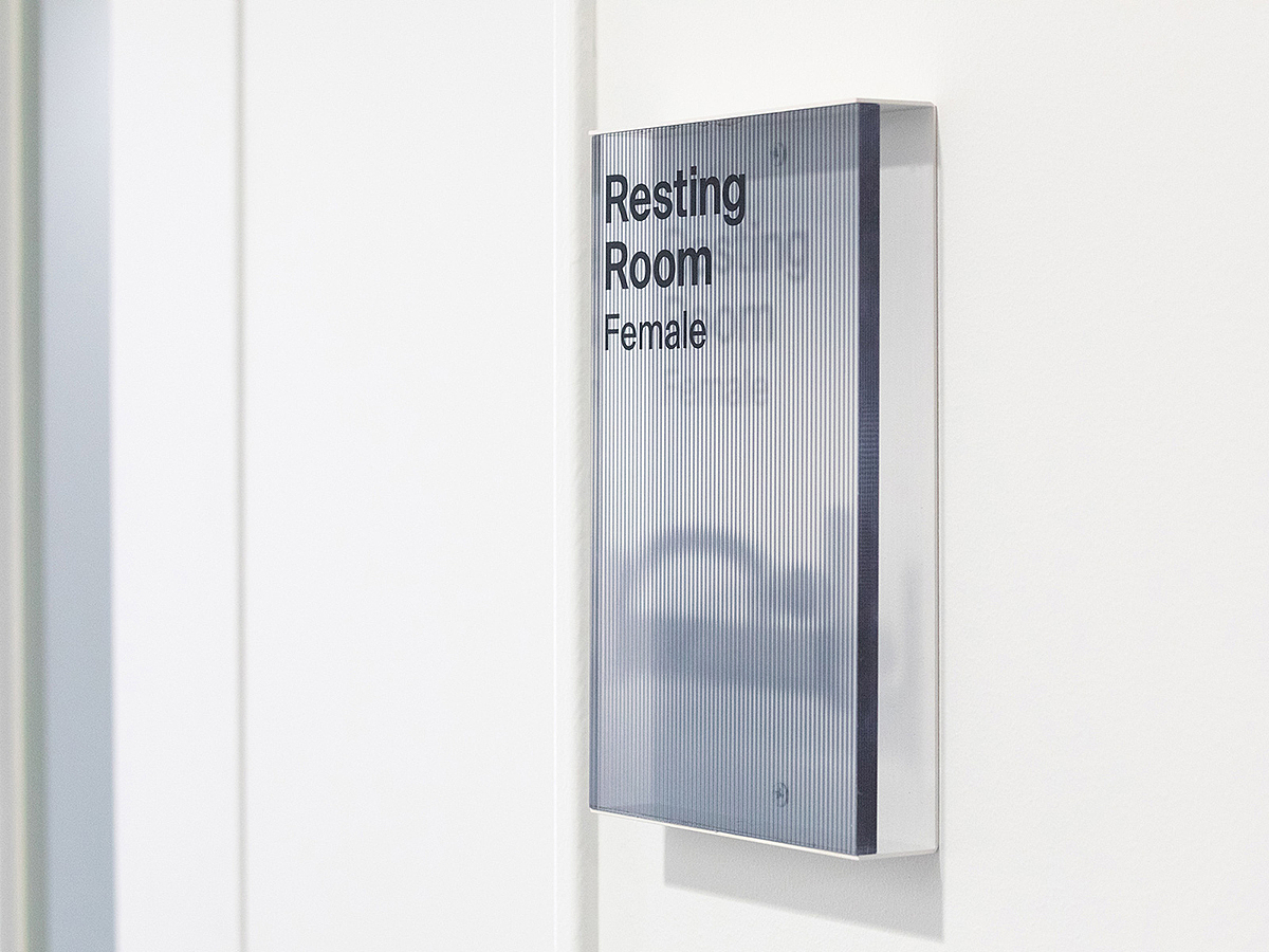 松下办公空间导视设计