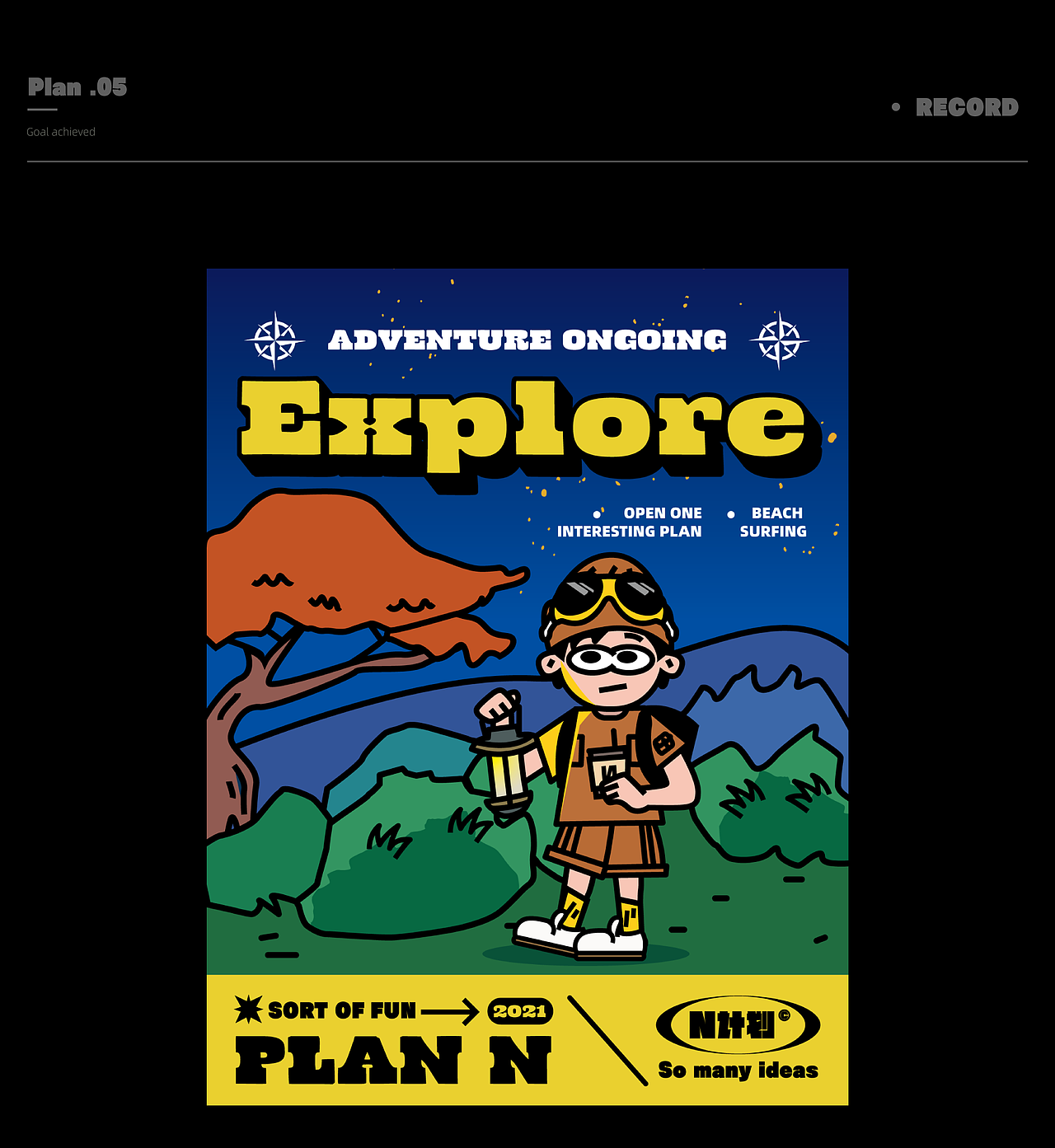 Plan ”N“矢量插画ip人物（图ZMjc4Njg1NjMy） - 创作习作 - 站酷设计师A_JIE傑原创素材 - 站酷ZCOOL