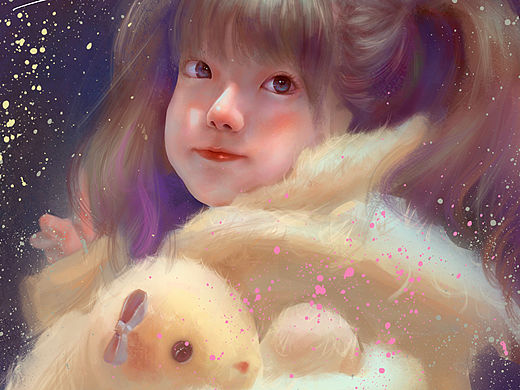 厚涂练习｜厚涂人物头像～