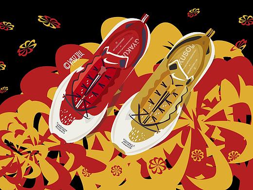 球鞋潮流插画 | Gyakusou x Nike（个人主页-ZMzk0NTM3ODQ=） - 概念设定 - 站酷设计师vissijill原创素材 - 站酷ZCOOL