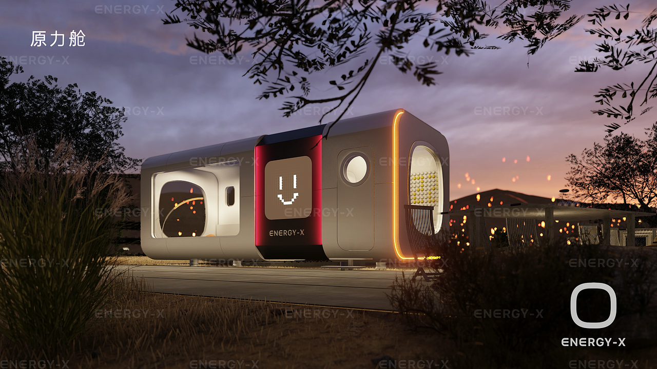原力舱，智能野奢可移动太空舱房屋（图ZMjg4MjAyMTc2） - 建筑设计 - 站酷设计师原力舱原创素材 - 站酷ZCOOL