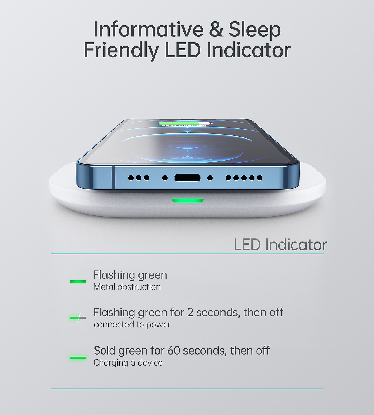 Airpods无线充电-定位设计无线充电板