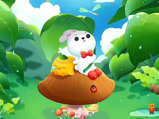 动态动漫壁纸设计丨用可爱的力量温暖世界 (*╹▽╹*)