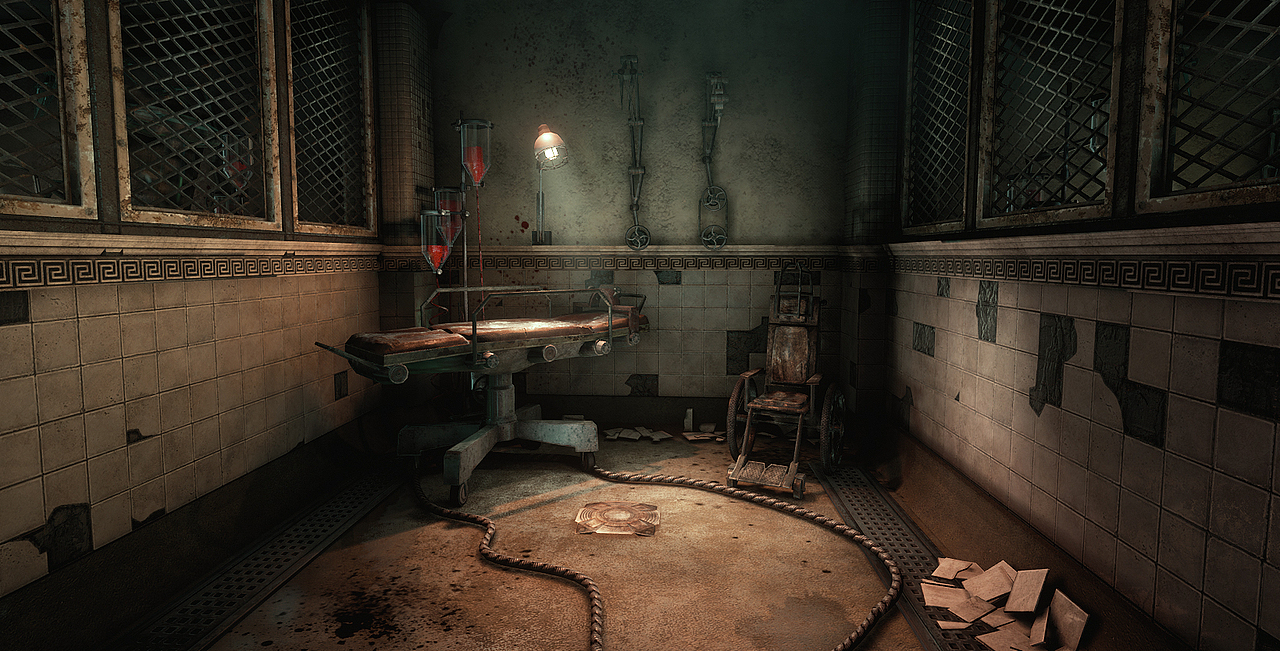 参与的项目整理之《蝙蝠侠:疯人院》ps4版本|三维|场景|非雨3d_原创