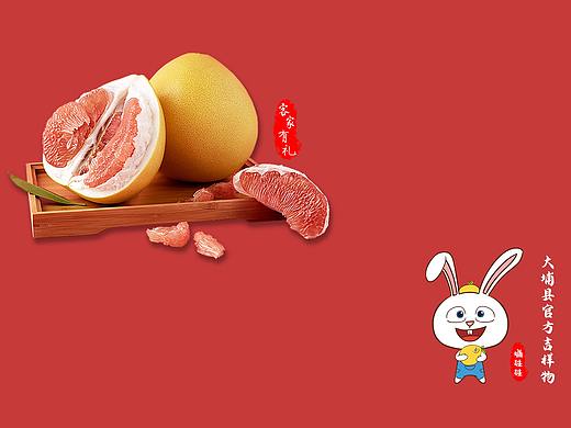 大埔蜜柚宣传海报