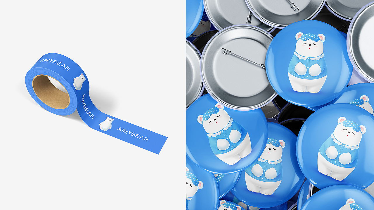 瞌睡熊AIMYBEAR │ 品牌IP形象设计