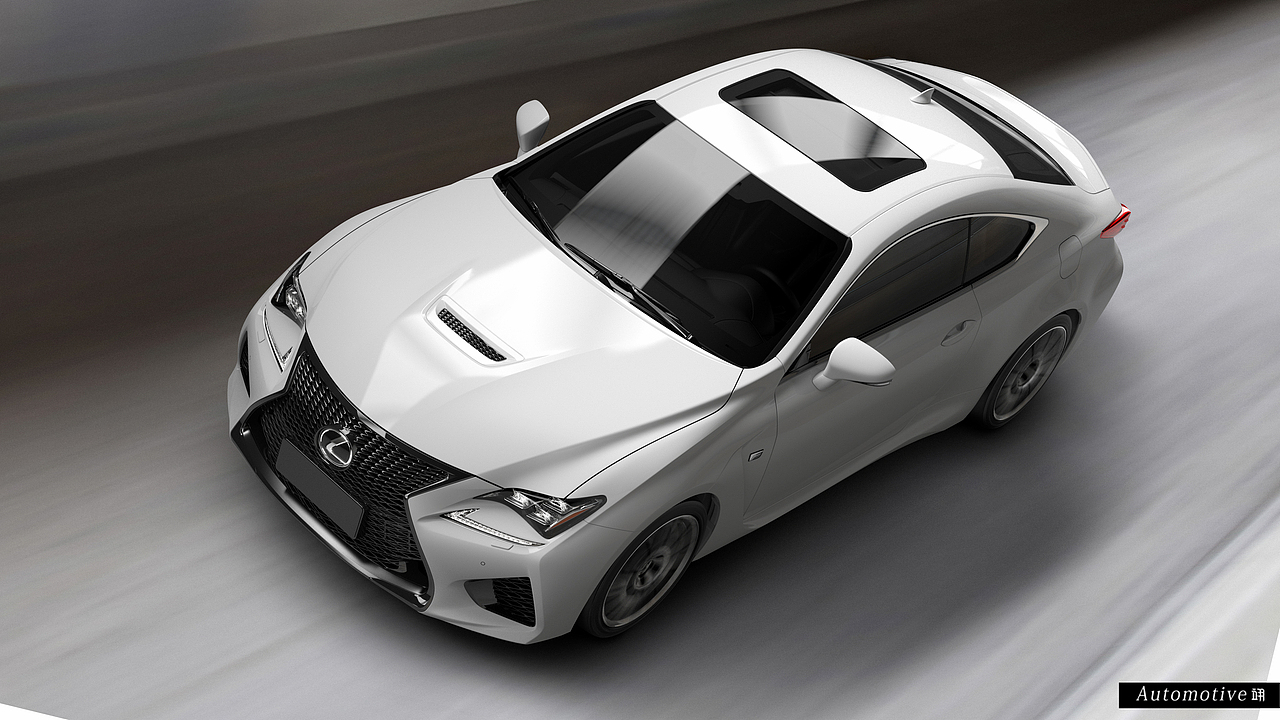 CGI Automotive photography -Lexus RC F（图ZNTMxNjMwMzY=） - 机械/交通 - 站酷设计师bababread原创素材 - 站酷ZCOOL