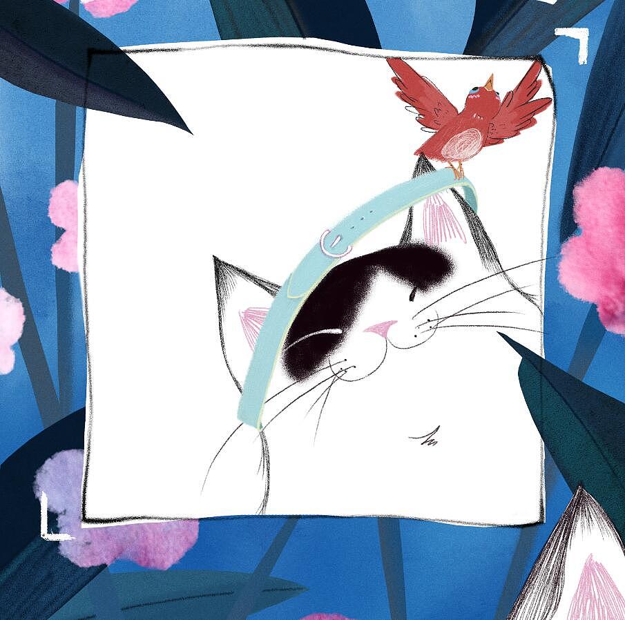 喵喵喵？（图ZMTIzMjE5NjY4） - 儿童插画 - 站酷设计师蓦兮原创素材 - 站酷ZCOOL