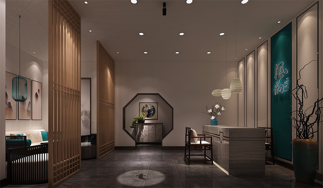 新中式会所案例