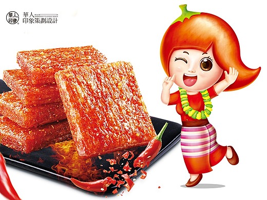 华人印象品牌|辣条产品图片案例赏析|缅甸品牌--dudu