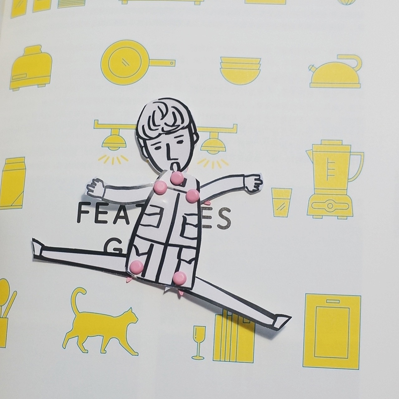 【paper doll关节可动纸娃娃】抱歉学长@宇宙人乐团 67