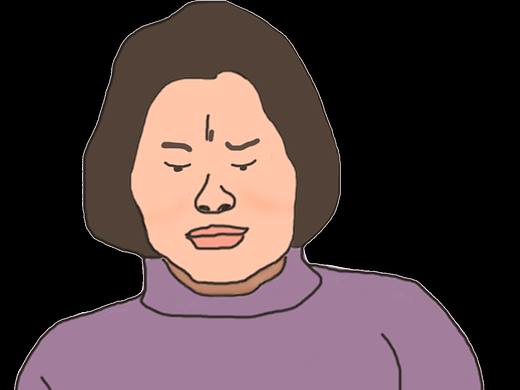 织毛衣的妇女