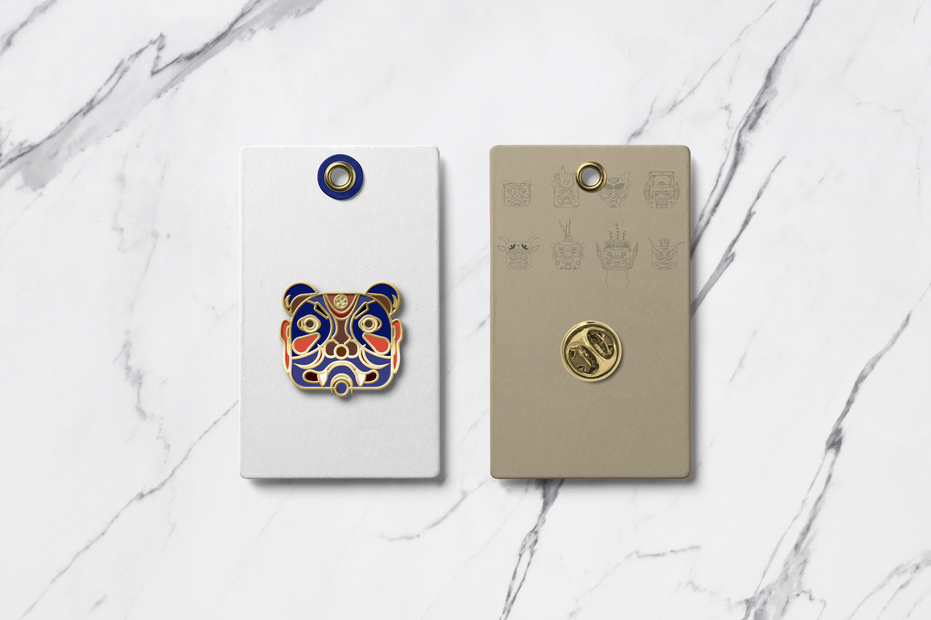 婺源傩舞主题文创设计