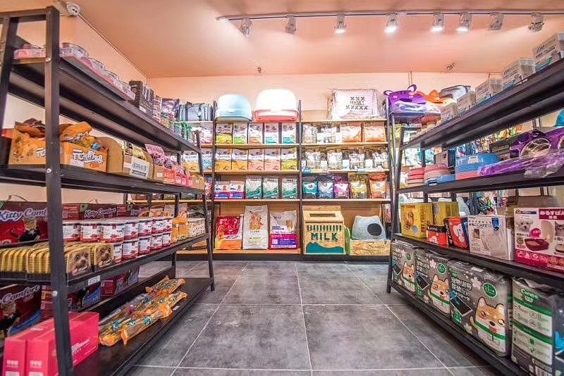 my pet宠物店-成都工业风宠物店设计|宠物店装修效果图