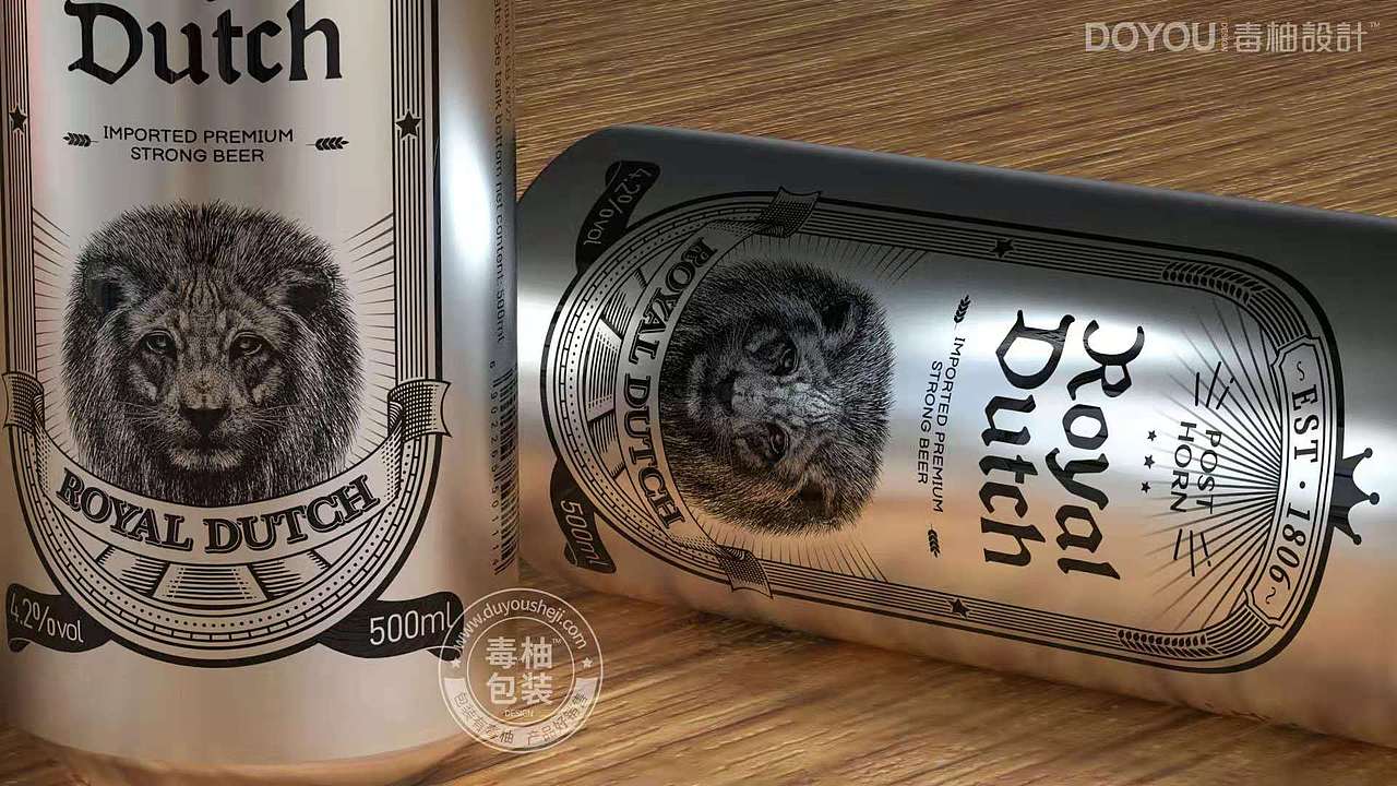 ROYAL DUTCH啤酒包装设计（图ZMjYzMjk4MzYw） - 包装 - 站酷设计师毒柚包装设计原创素材 - 站酷ZCOOL