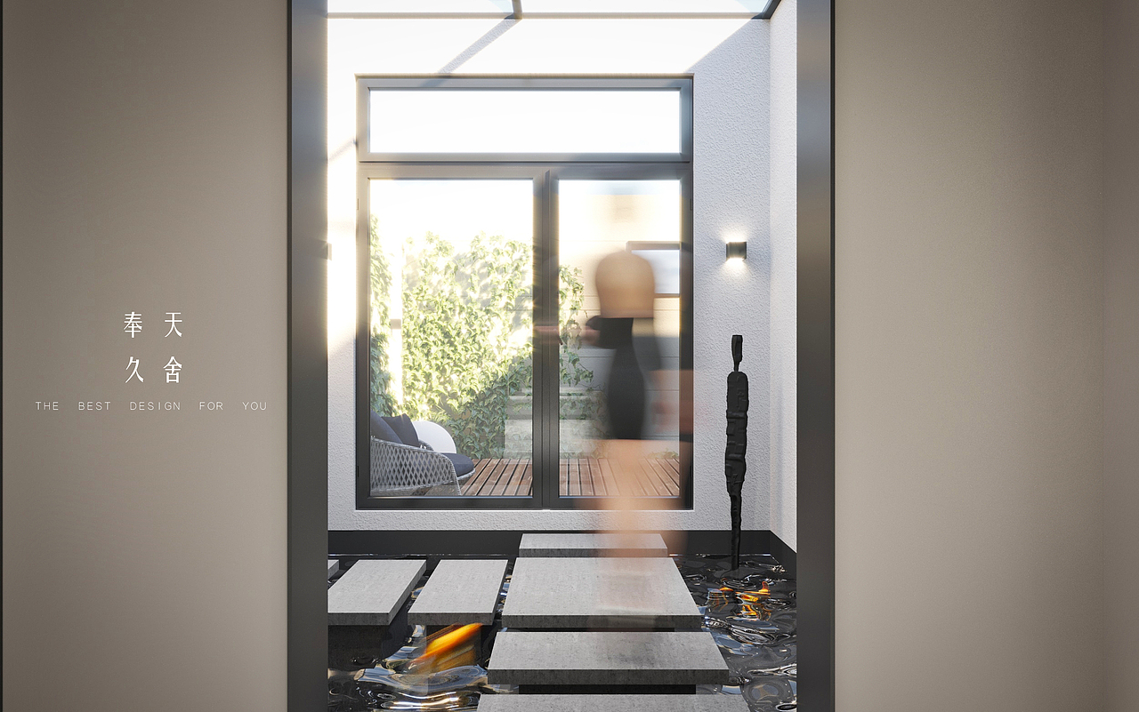 万科翡翠350㎡ - 奉天久舍空间设计（图ZMTc1NDkzMTg0） - 家装设计 - 站酷设计师奉天久舍空间设计原创素材 - 站酷ZCOOL