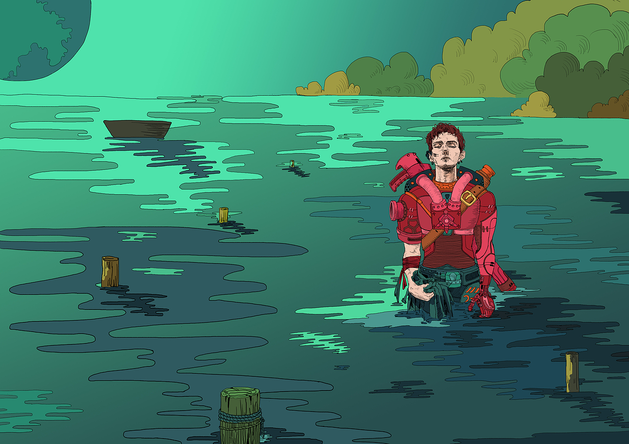 毕设（图ZMjUwNTExOTQ4） - 艺术插画 - 站酷设计师晚安77原创素材 - 站酷ZCOOL