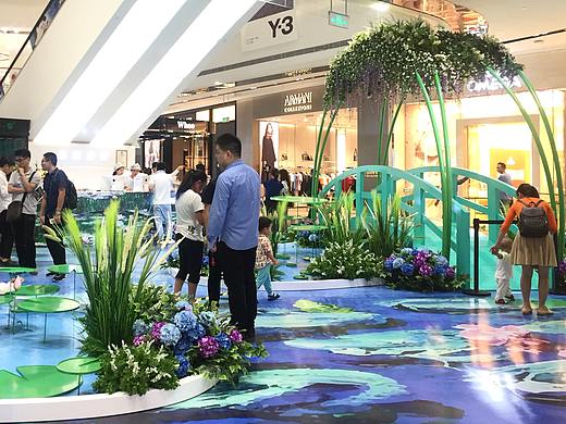 印象莫奈展（美陈区域）-长沙 海信广场站