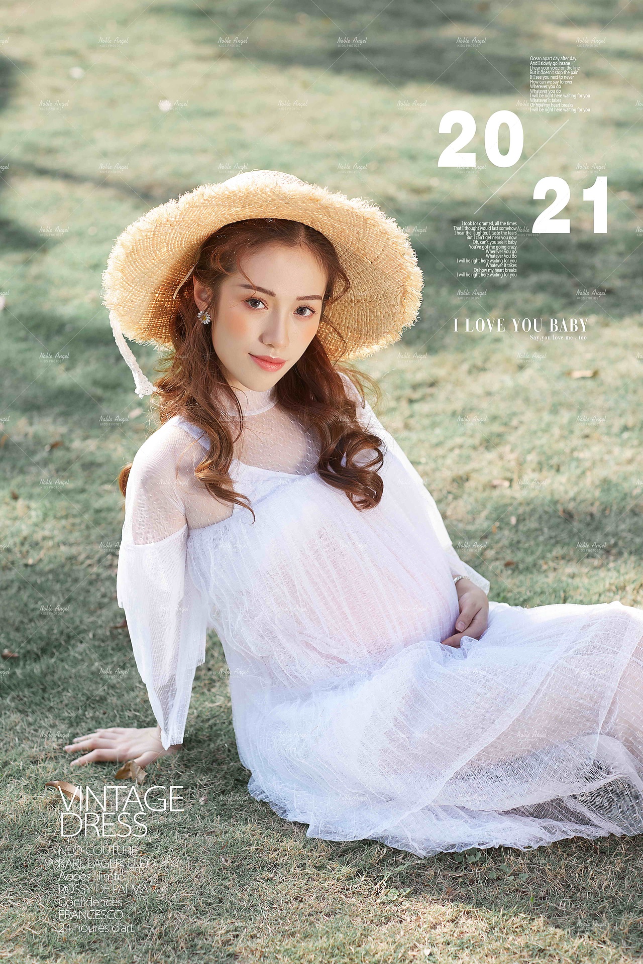 NO.025  NOBLE ANGEL  孕妈咪  外景   午后阳光下