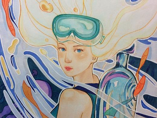 Aim插画习作
