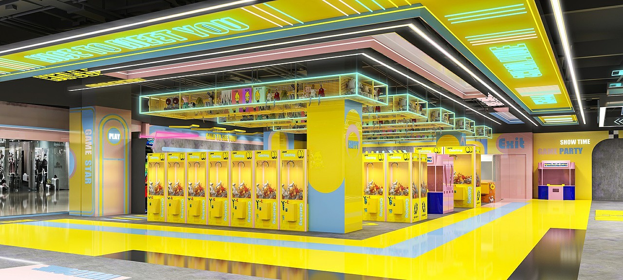 安徽电玩城设计--棱镜设计（图ZMjY4MjA5NjA4） - 商业空间设计 - 站酷设计师棱镜设计原创素材 - 站酷ZCOOL