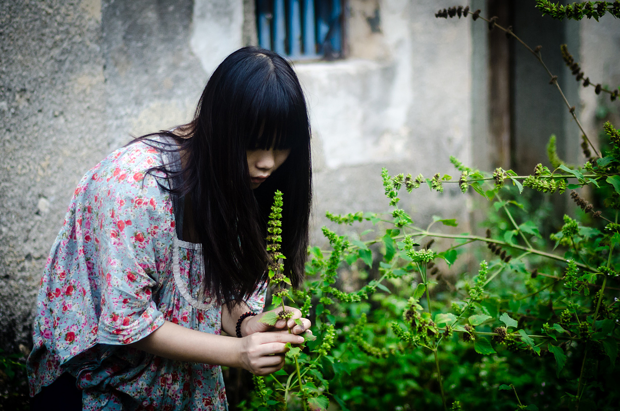 在老家拍老房子