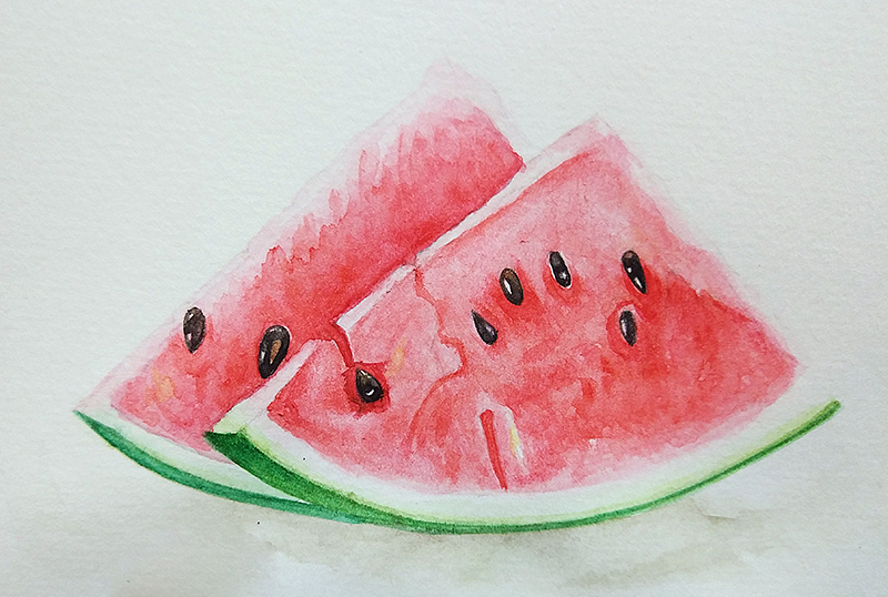 水彩手绘-四种水果（图ZMTY4NzcwMzQ0） - 绘画 - 站酷设计师杜子空原创素材 - 站酷ZCOOL