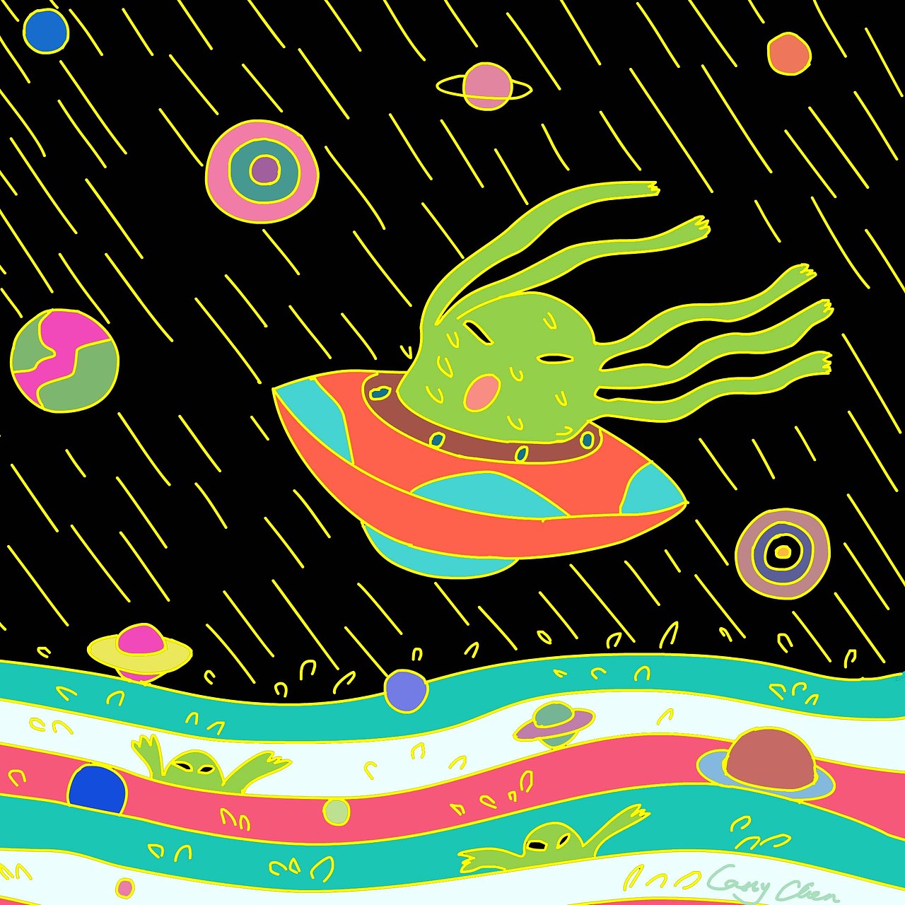 夏日心思（圖ZMTE1ODgyODk2） - 動畫片 - 站酷設(shè)計師CassyChen原創(chuàng)素材 - 站酷ZCOOL