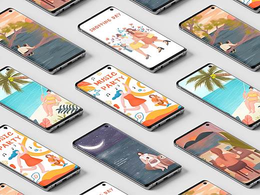 一周插畫總結(jié)（個人主頁-ZMzY5ODQ3NTY=） - 創(chuàng)作習(xí)作 - 站酷設(shè)計師Sally小薩原創(chuàng)素材 - 站酷ZCOOL