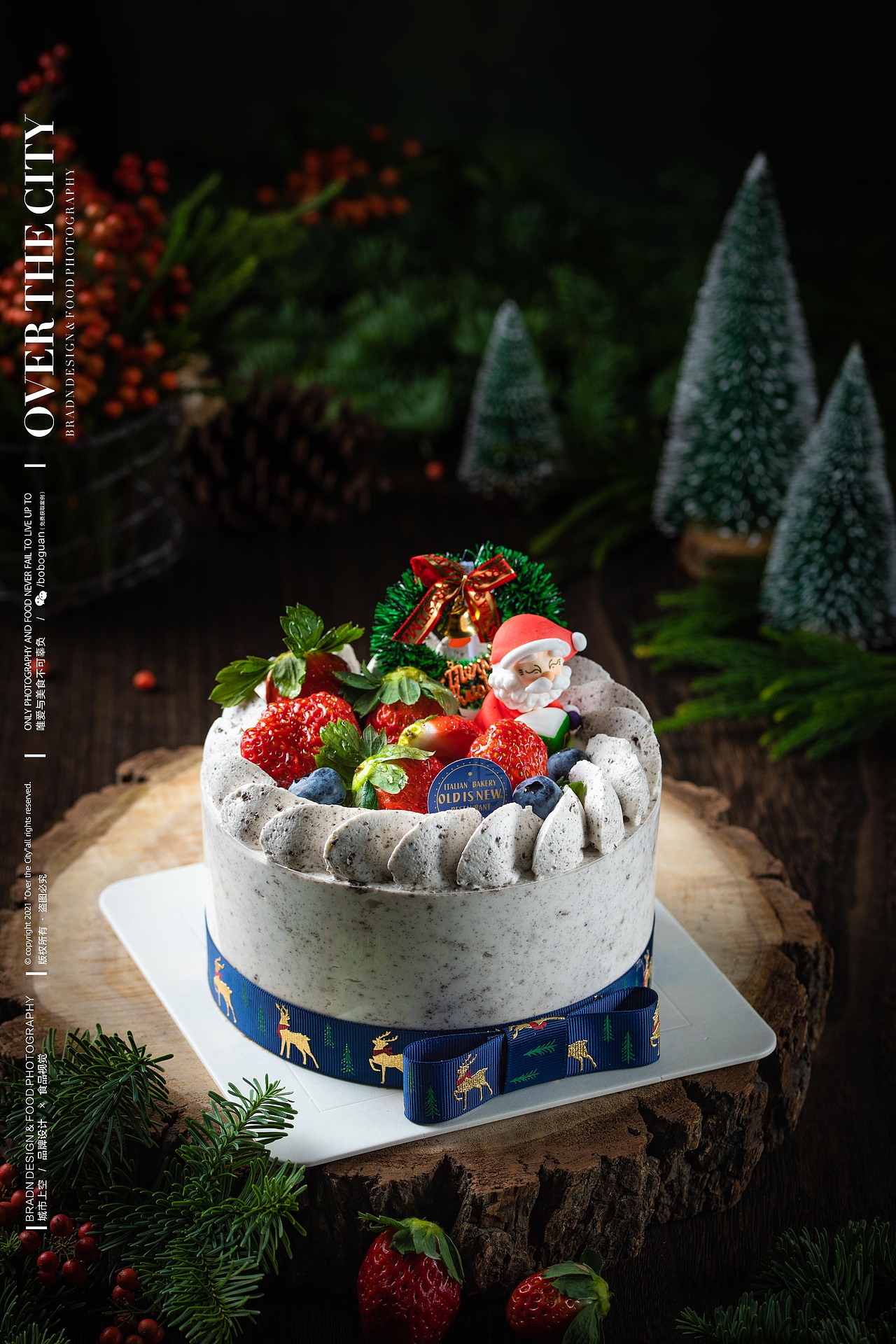 圣诞蛋糕拍摄🎂