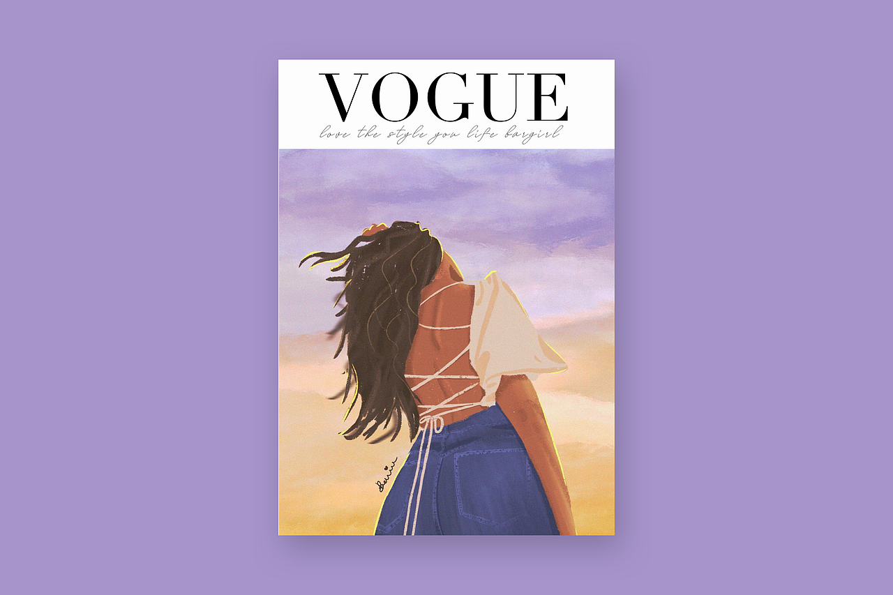 原创插画|时尚girls