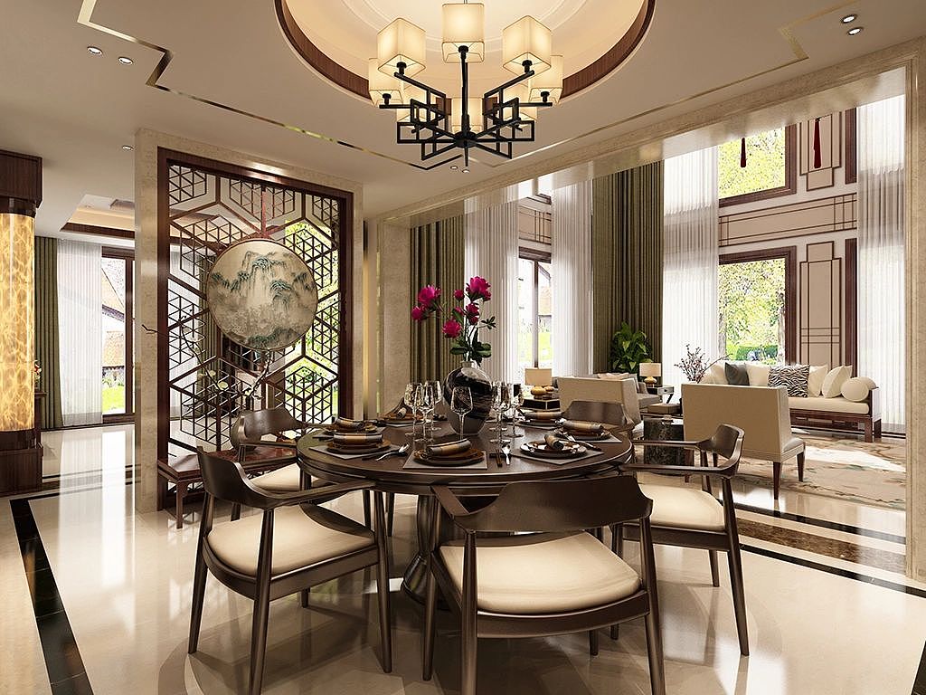 700平方米欧式新中式混搭案例分享