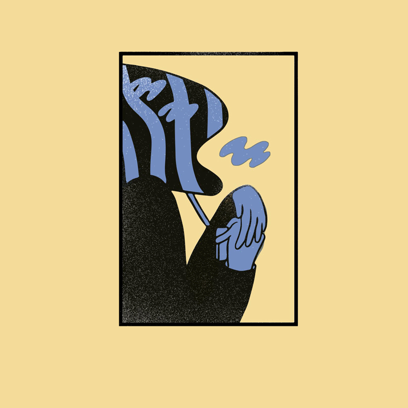 一幅小图的loop
<br><br>-----------<br><br><br>//问题//<br><br><br><br>当到第二期学习结束后,我似乎意识到了一个问题。我所有创作的作品都是基于去描述事实,或描述一个事件本身以及讲述一个故事。确实,插画(illustrate)本身目的就是去以视觉语言的形式呈现取代文字的叙述。但是,有些时候,我感觉只叙述而忽略了我的真实感受,我对于物件的感受以及事件给予我的感受,而感觉这种东西?又是很难去描述的,并且很难表达得让人感受到它的真实,就像你想表现今天很冷,你画了一团风,或写出了字’很冷‘,但是别人感受不到那个风的真实,那种给他们感觉很冷的真实。<br><br><br><br>当意识到这个问题后,我创作的思维逐渐的从单纯描述转向探索个人的感受,重心慢慢的放在了事物给予我的感受。要如何去表达那份真实? 对我来说,真实是很主观的,是抽象的,是艺术的,无法用言语来形容。徐冰也曾说过,视觉艺术本来最有价值的部分是不能用语言代替的,就是因为有些事情是语言永远不能解说的,才会有艺术这回事。而对于我来说事物给任何人的感觉都是不同的,它是很难描述,多样的,可以是很抽象又可以是很真实。<br><br>----<br><br>6月 抽象色彩语言练习<br><br>用丰富的色彩,去表现隐藏中对立的关系