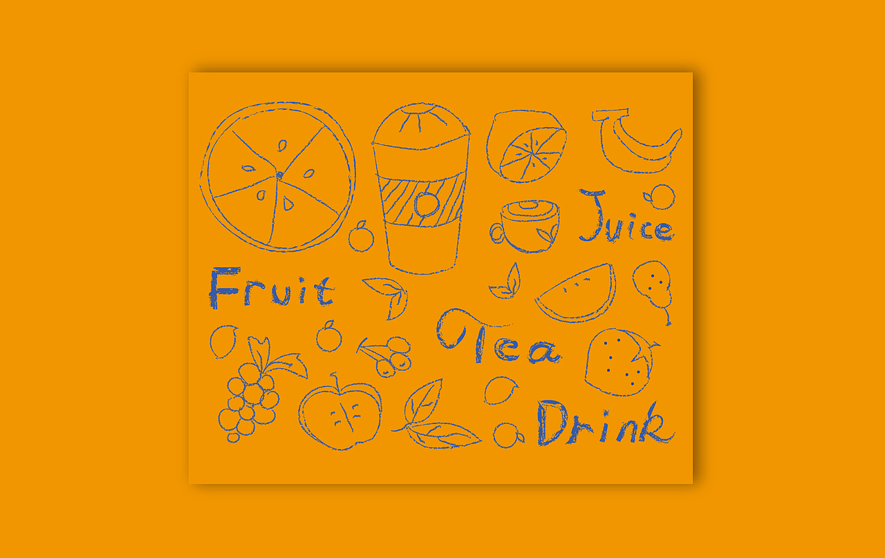 品牌視覺設(shè)計-果飲品牌幾何圖形/小插畫練習(xí)（圖ZMTg5NTM2NTU2） - 品牌 - 站酷設(shè)計師Ang便便獸原創(chuàng)素材 - 站酷ZCOOL