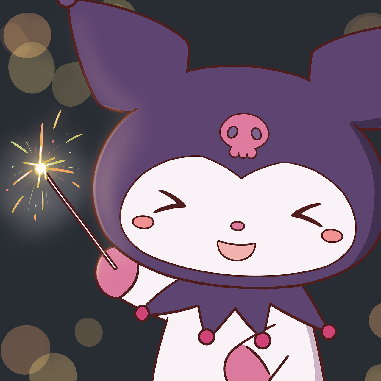 三丽鸥系列|小可爱们放烟花啦🎇