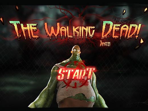 The Walking Dead-丧尸风游戏UI设计