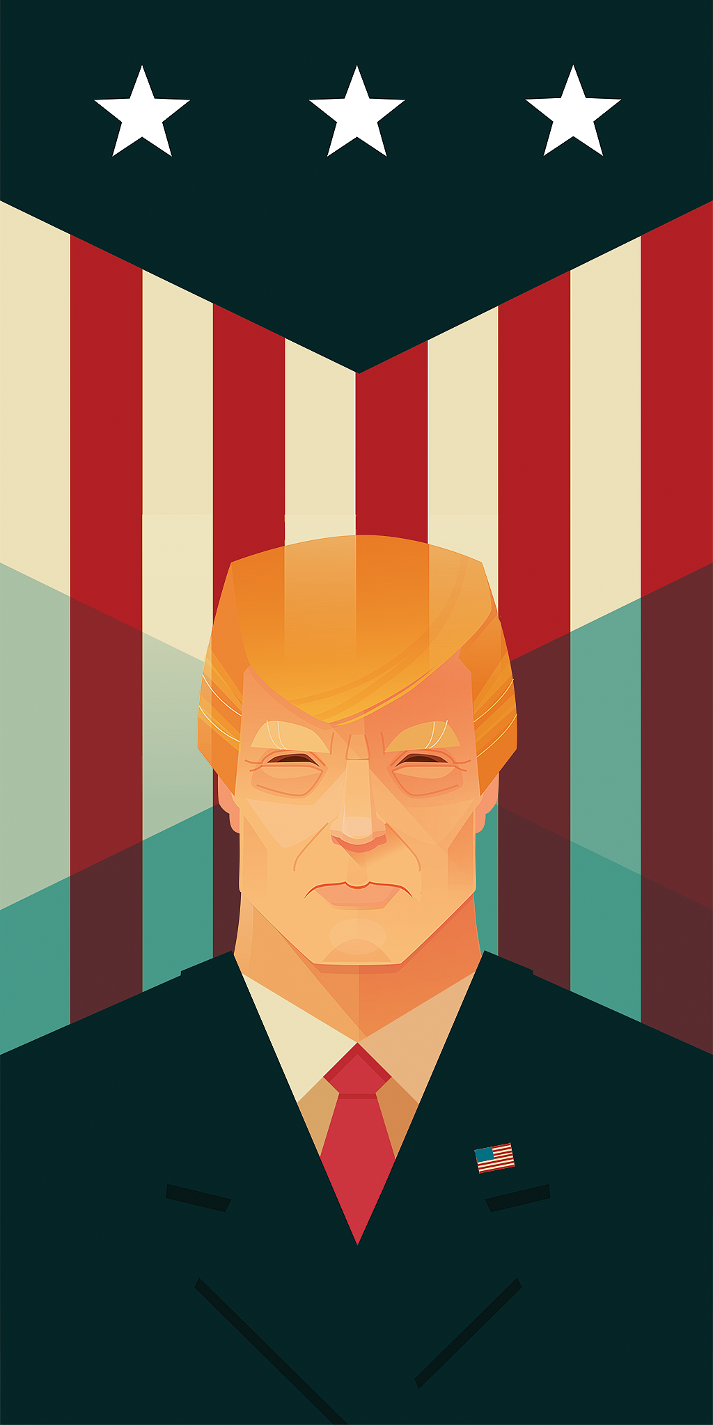 737373 trump 2016 737373 - 原创作品 - 站酷(zcool)