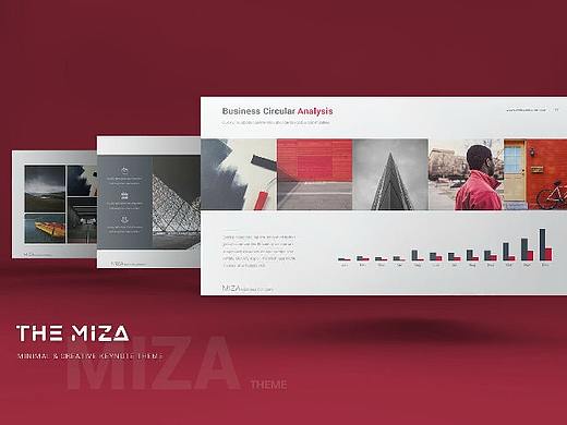 高端欧美风商务公司品牌展示产品介绍Keynote模板