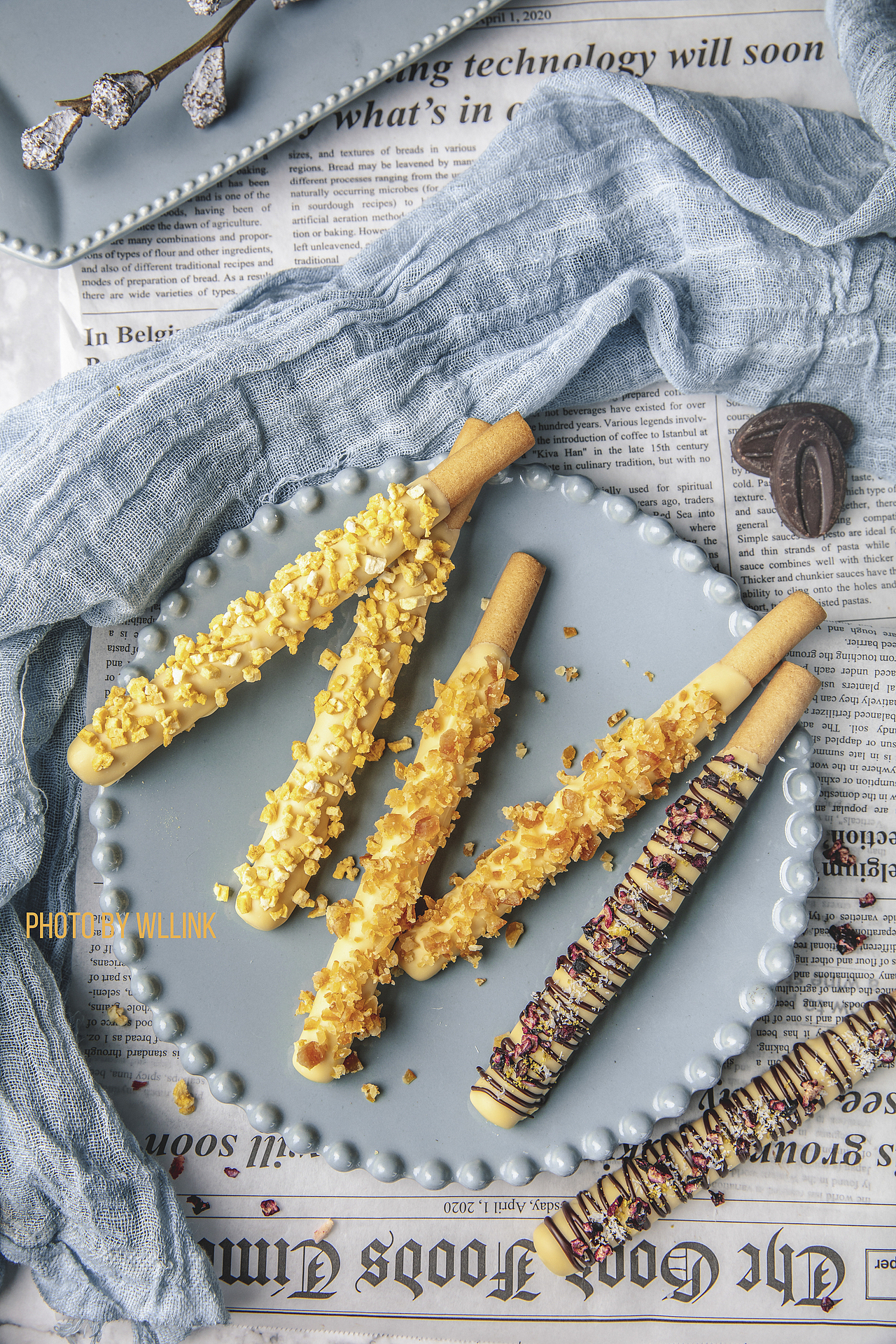 BONNA 套餐、茶、巧克力棒