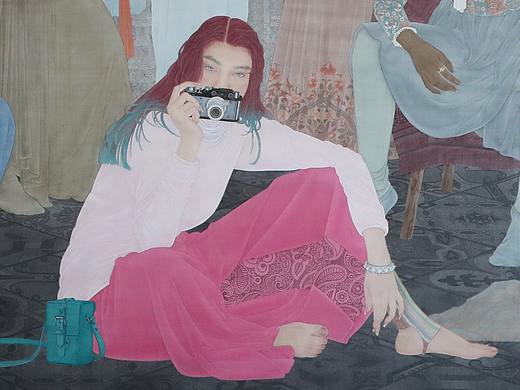 《韶华赋—和》（个人主页-ZMzcyODQ0MjA=） - 绘画 - 站酷设计师孙影国画原创素材 - 站酷ZCOOL