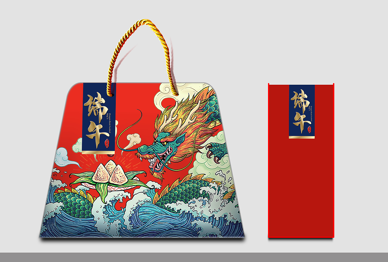 粽子礼盒|平面|包装|杰尚包装设计_原创作品-站酷zcool
