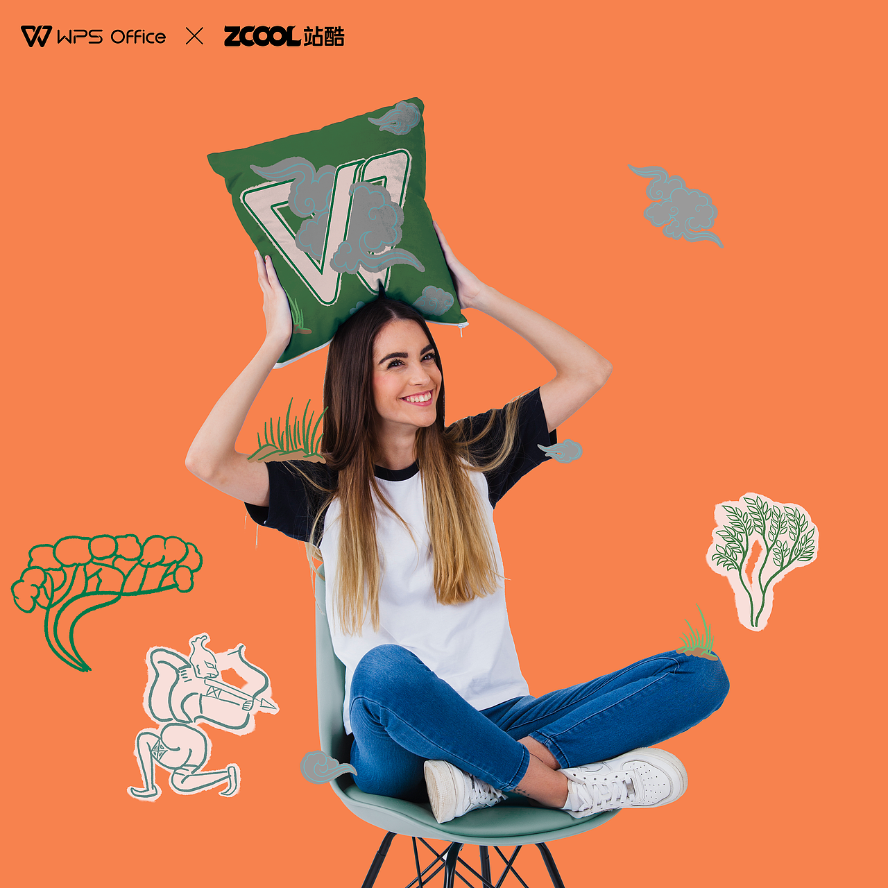 海上有仙山（图ZMjY5MTk4OTM2） - 图案 - 站酷设计师山茶娘原创素材 - 站酷ZCOOL